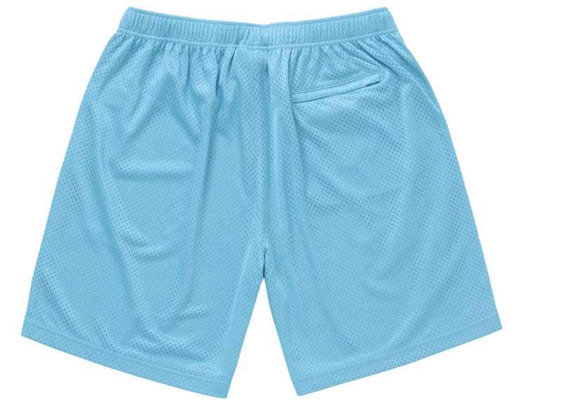 Supreme Supreme Small Box Baggy Mesh Short (SS25) Light Blue outlook