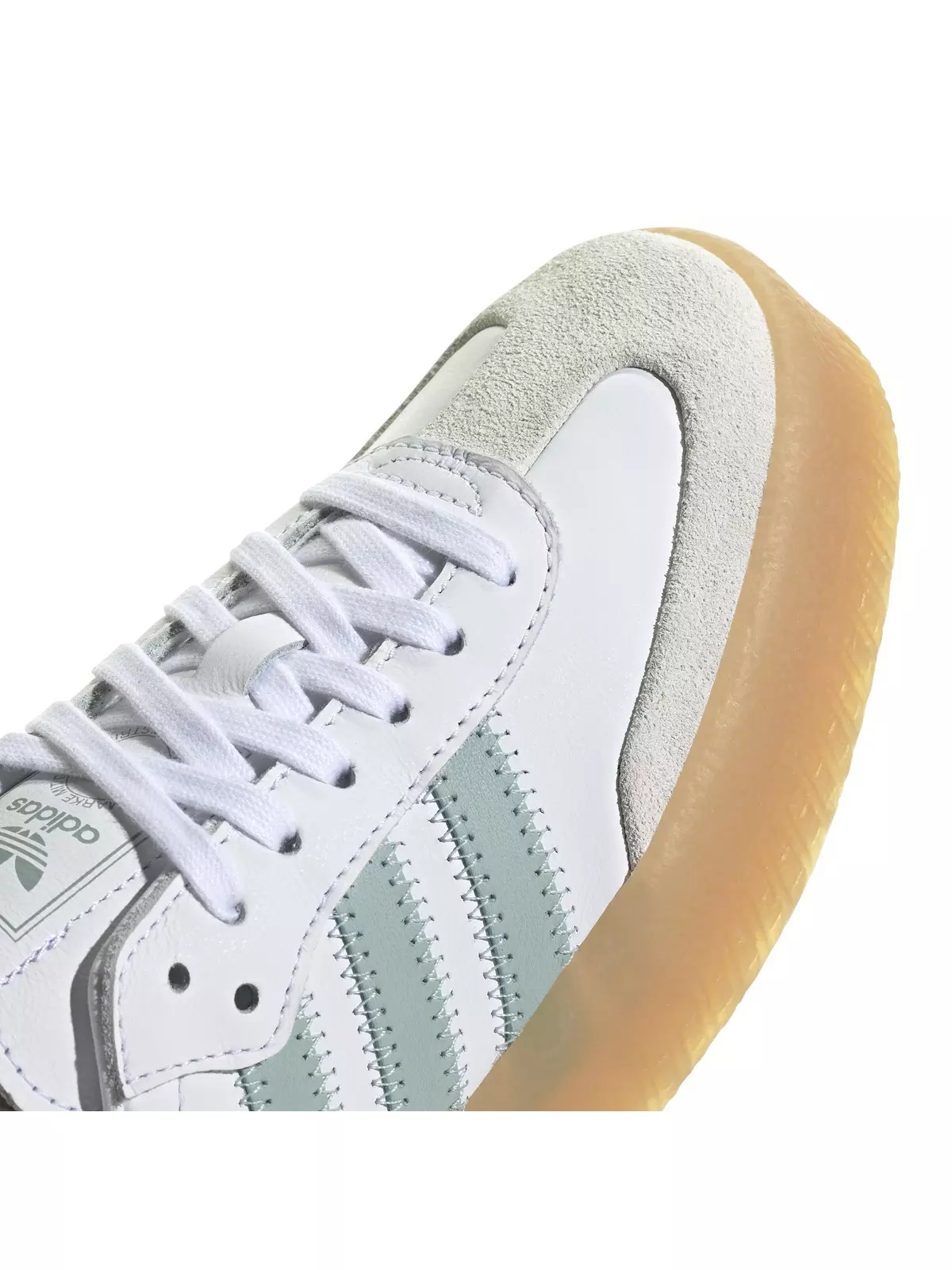 Originals Sambae "Ftwr White/Wonder Blue/Off White" Women's Shoe - 7