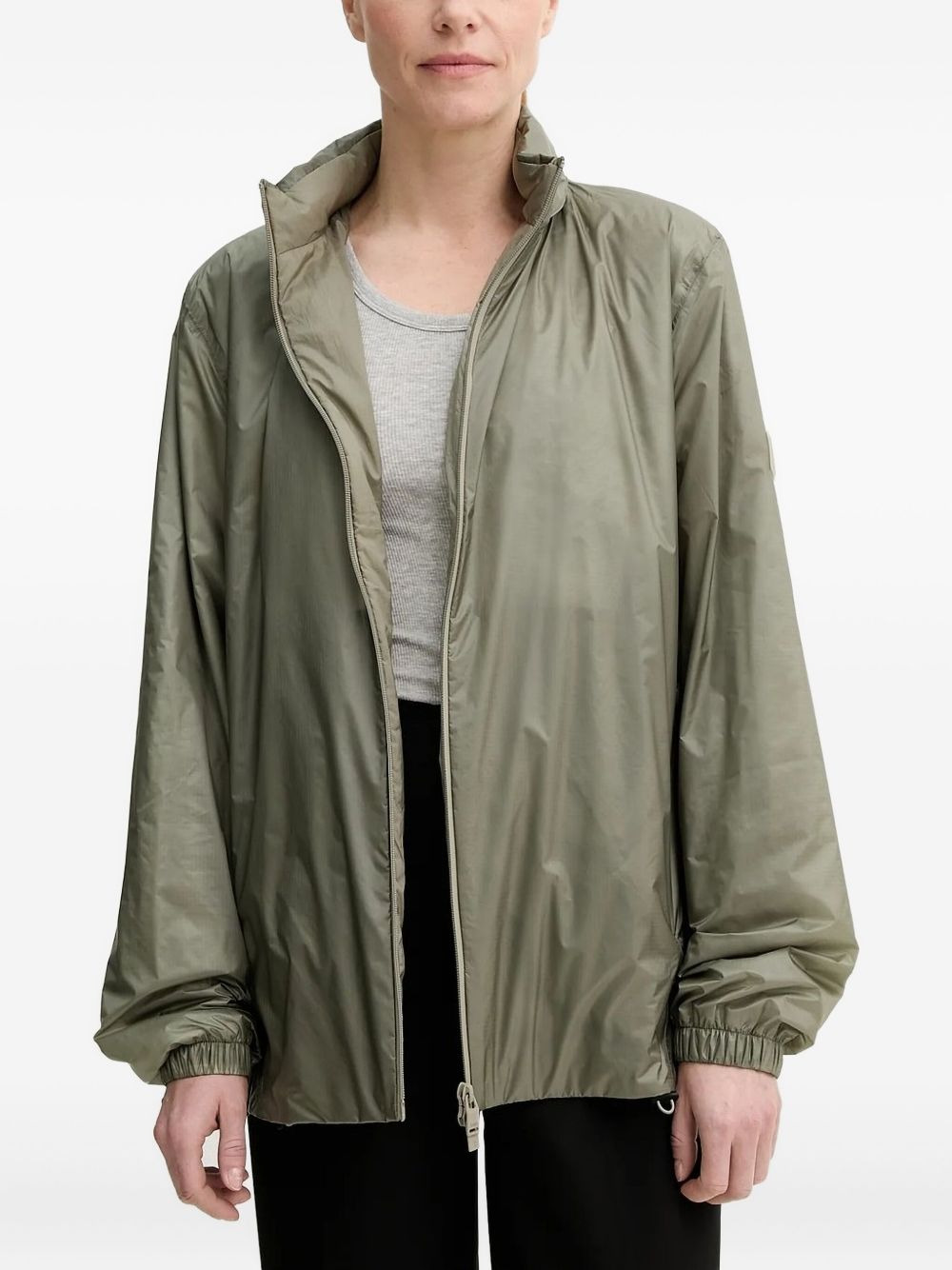 zip-front lightweight jacket - 3