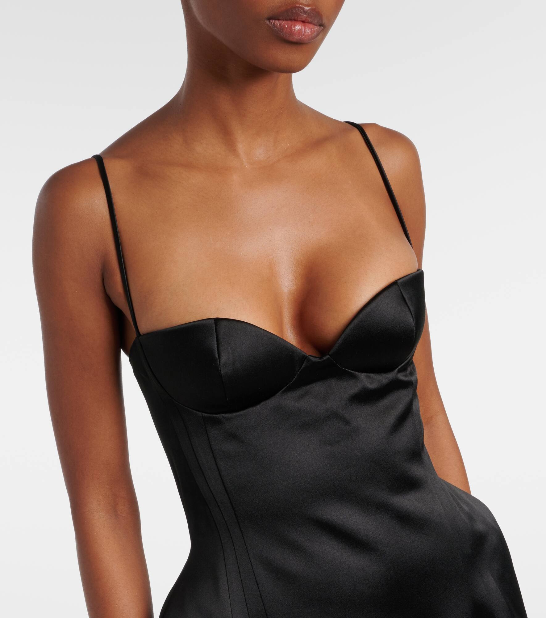 Silk midi dress - 4