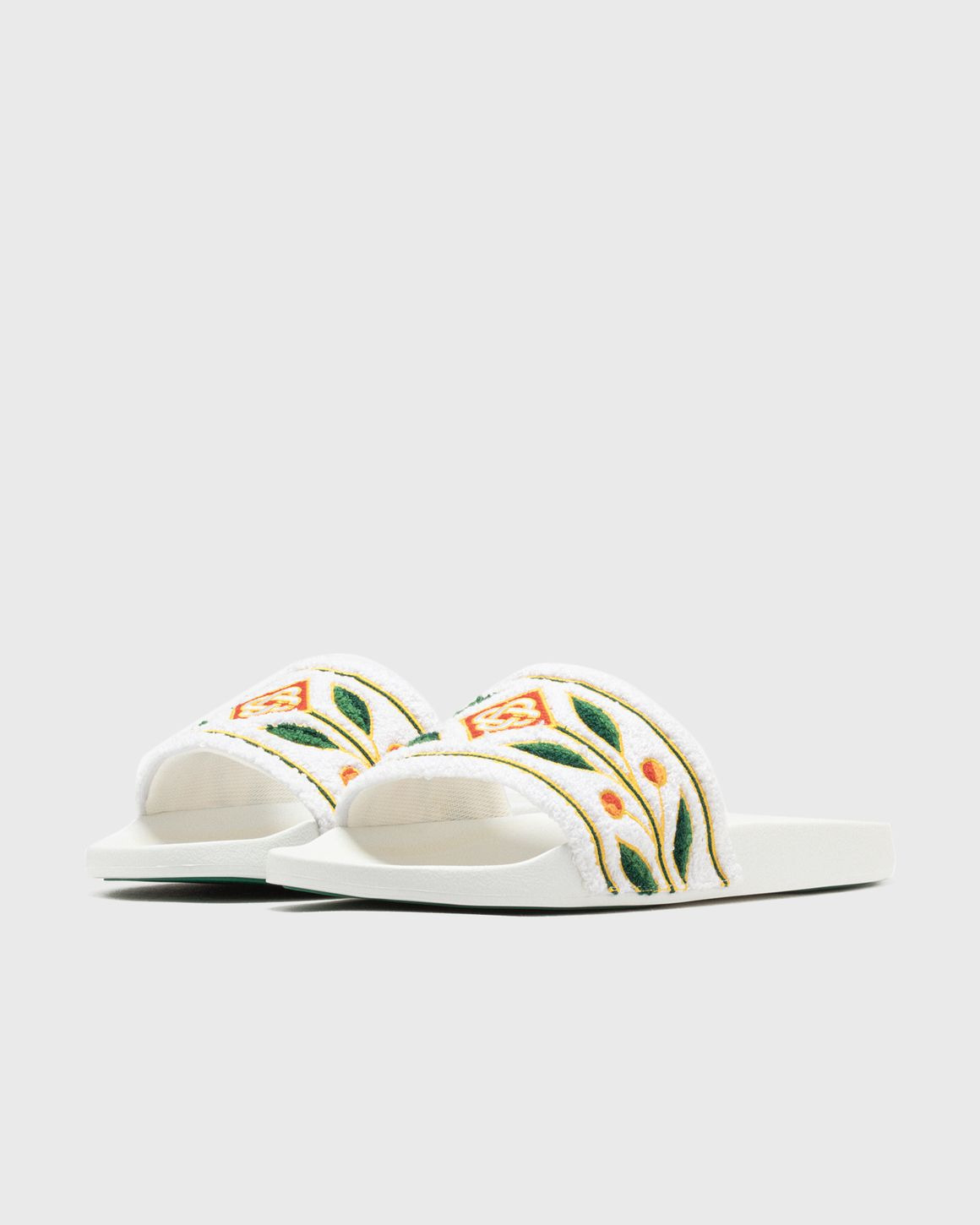 EMBROIDERED TERRY SLIDER - 2
