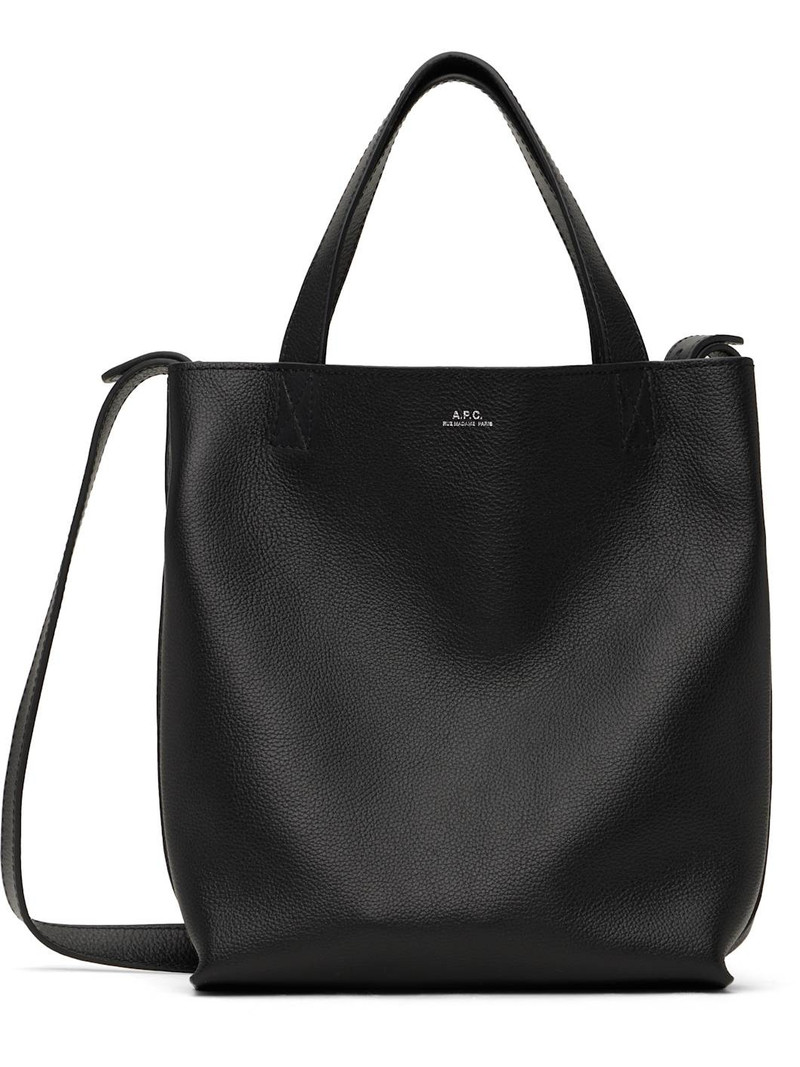 A. P.C. Black Maiko Small Shopping Tote 1