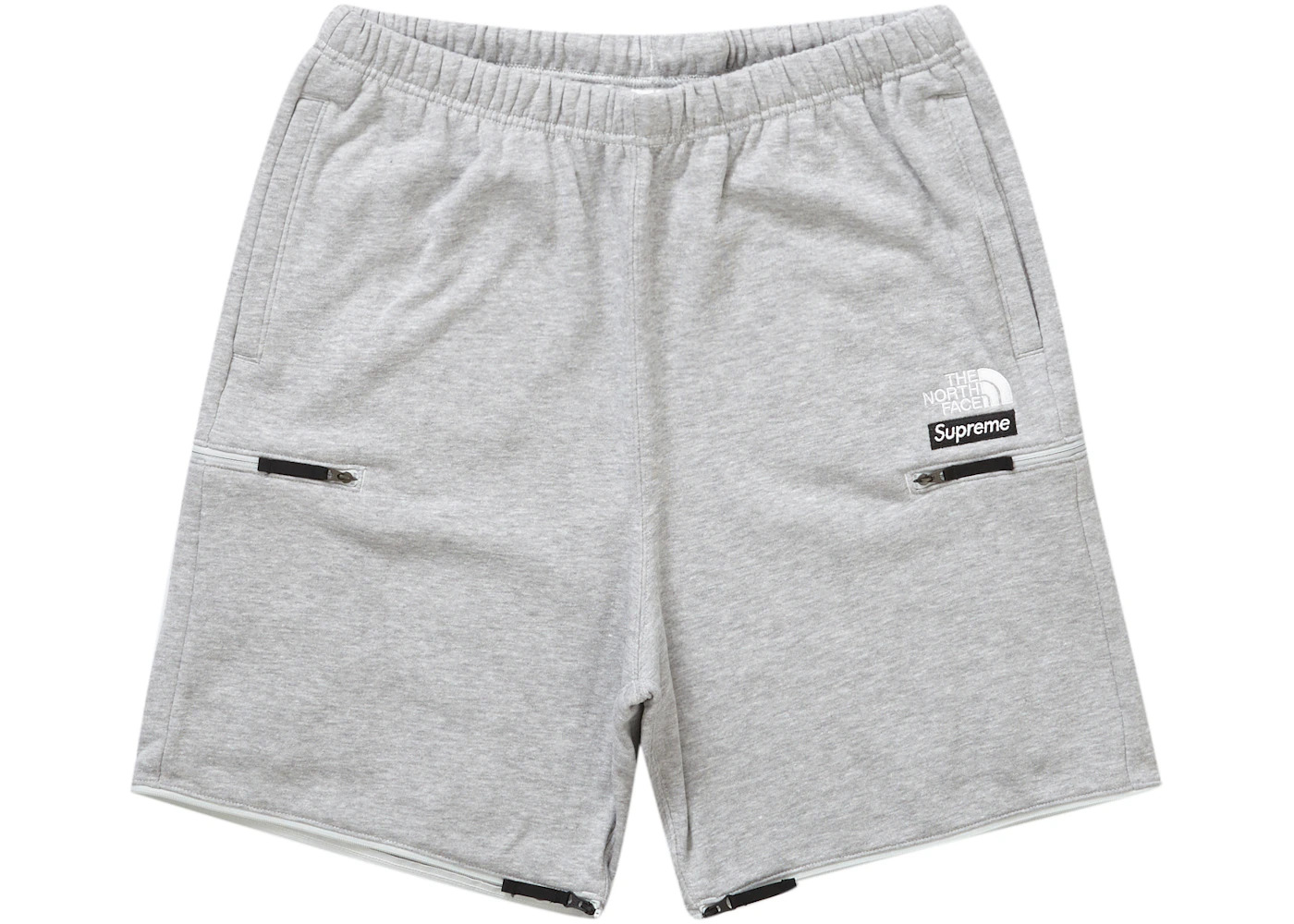 Supreme The North Face Convertible Sweatpant Heather Grey - 3
