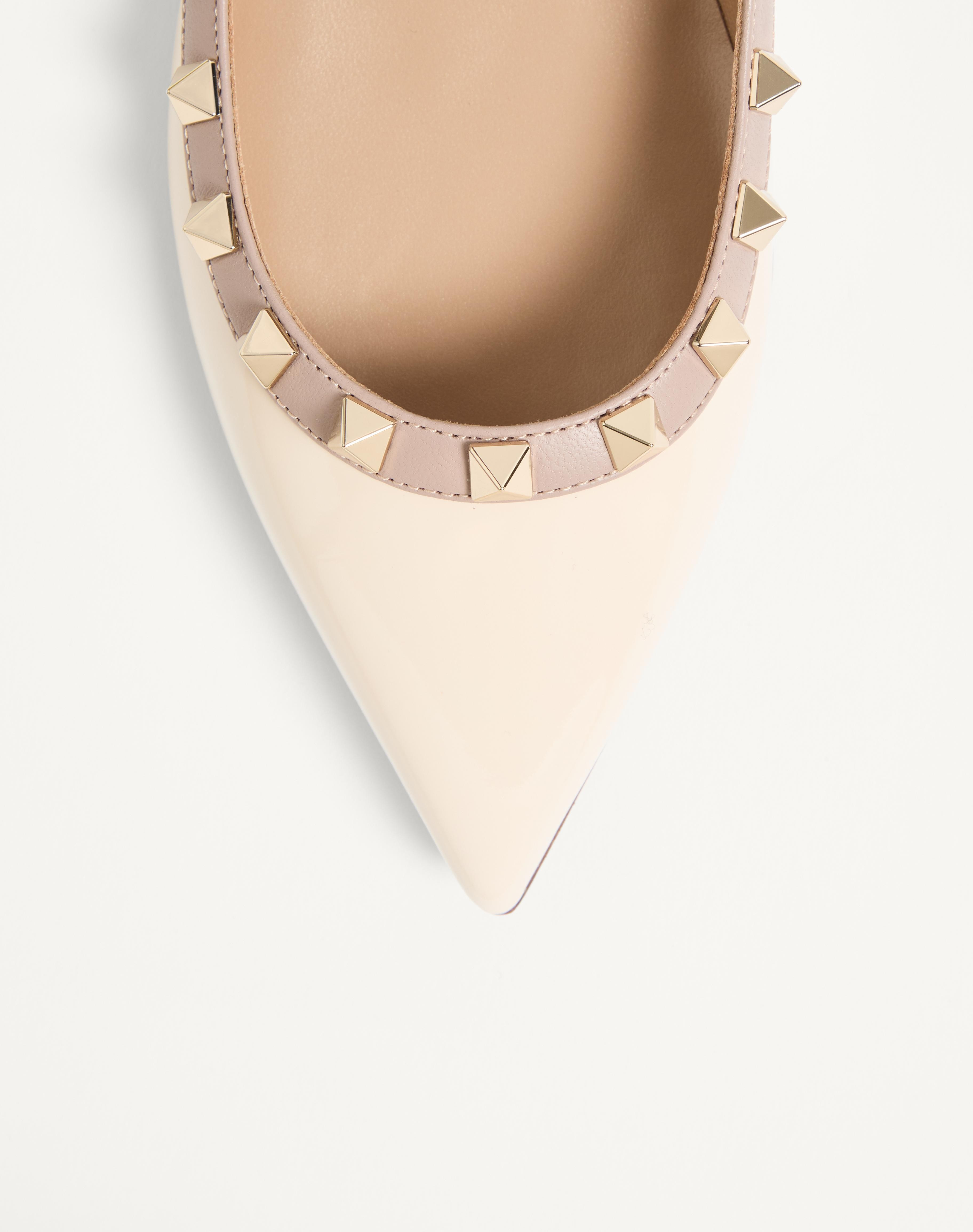 PATENT ROCKSTUD BALLET FLAT - 6