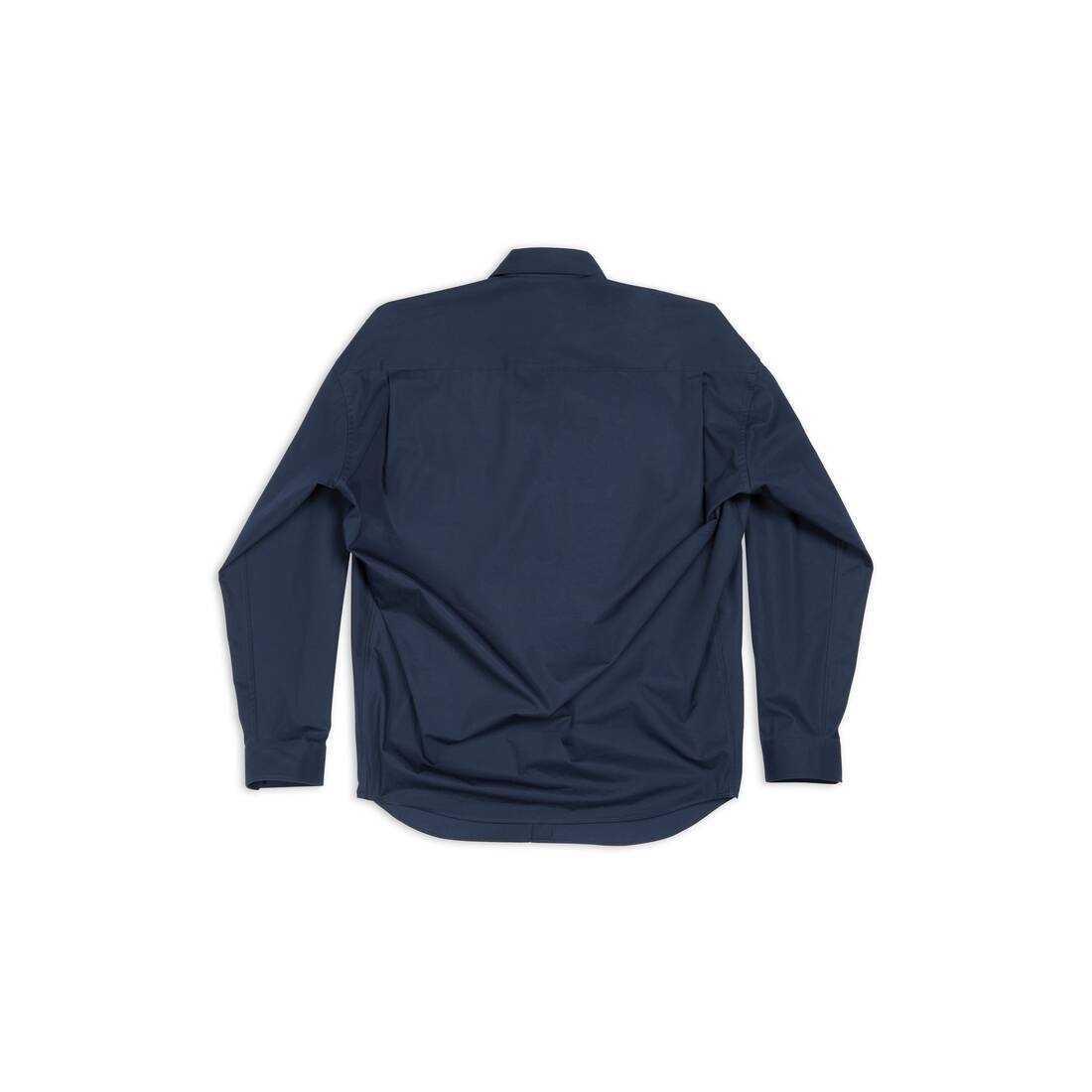 Men's Cocoon Shirt in Navy Blue - 7