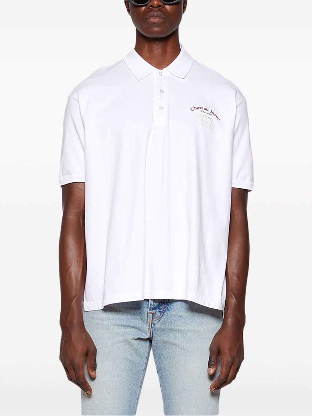 Chateau JosuÃ© cotton polo shirt - 3