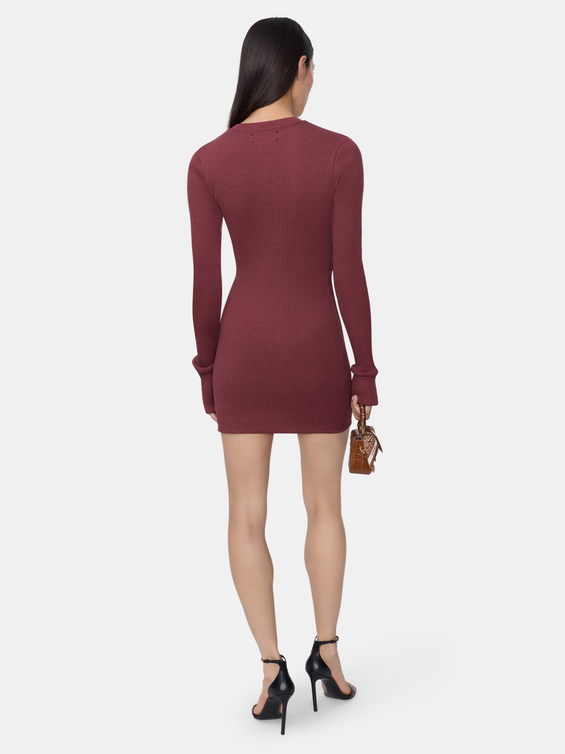 WOMEN'S MA LONG SLEEVE MINI DRESS 4
