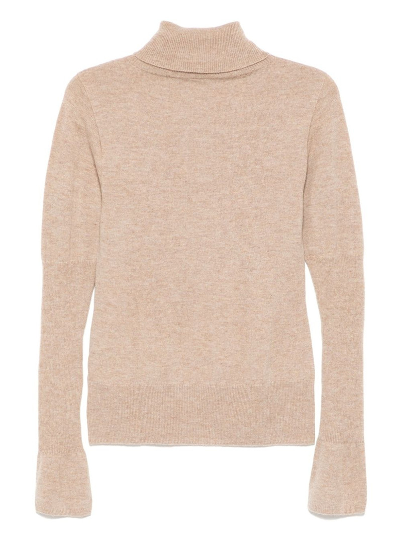 LOW CLASSIC Cashmere Puff Sleeve Knit top outlook