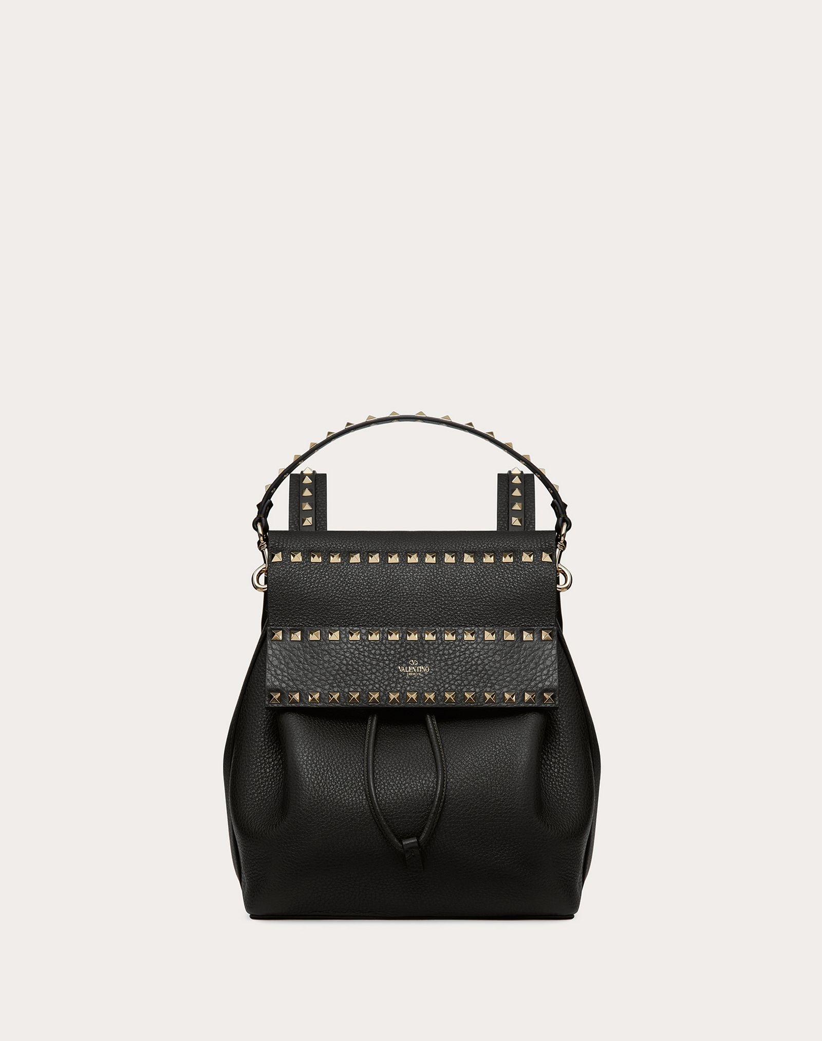 Rockstud Grainy Calfskin Backpack - 1