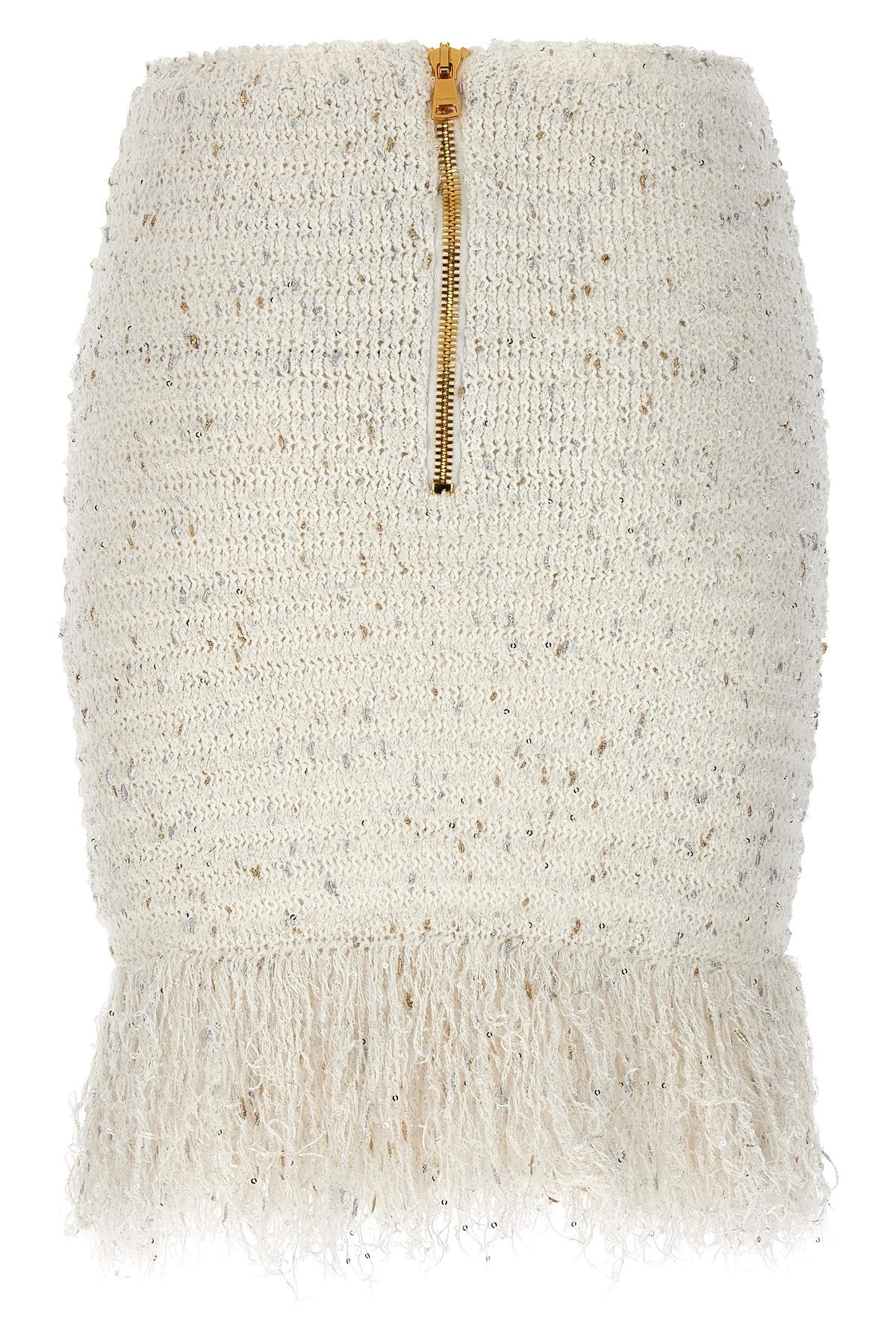 'Fringed Tweed' skirt - 3