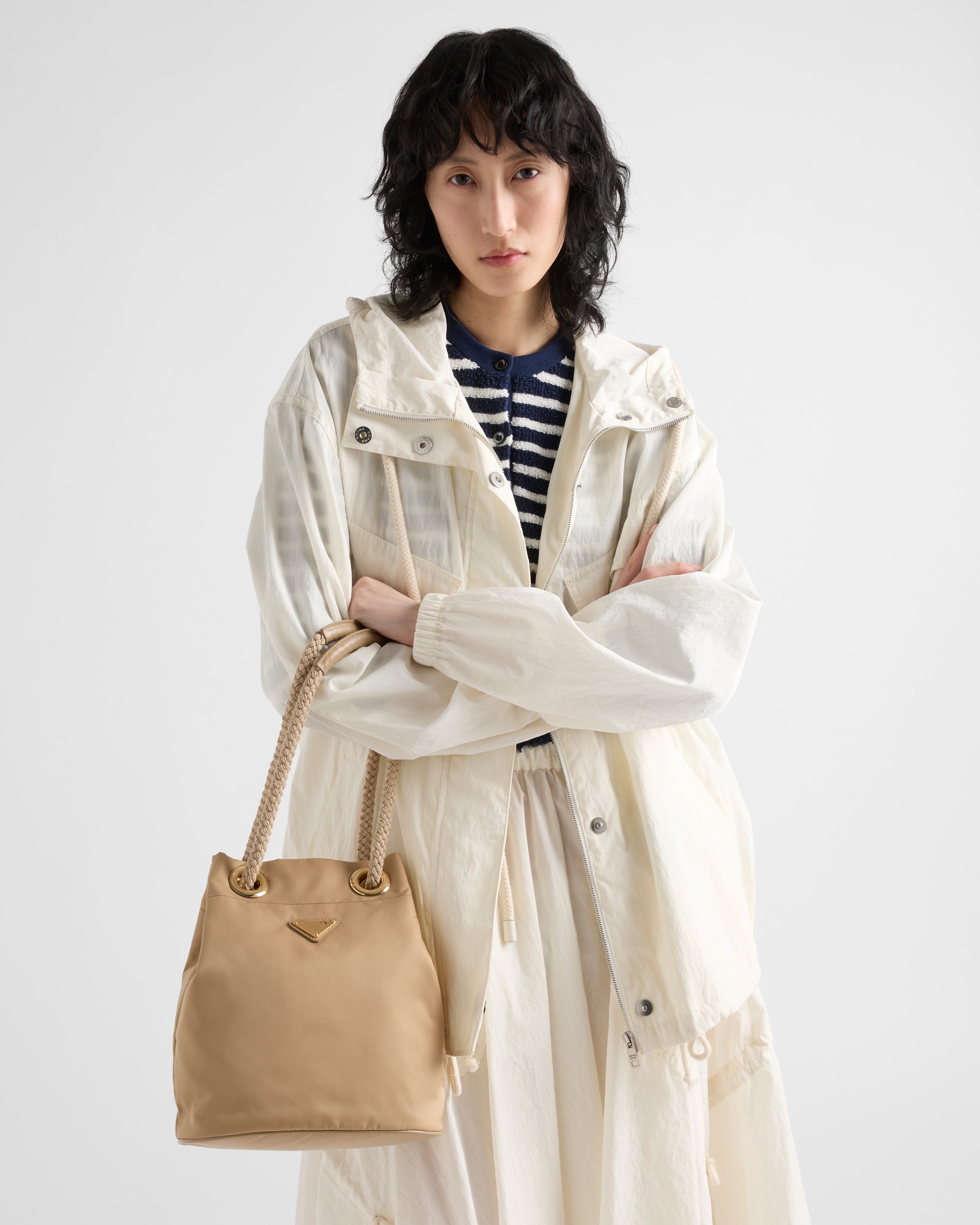 Prada Mariner Re-Nylon small bucket bag - 7