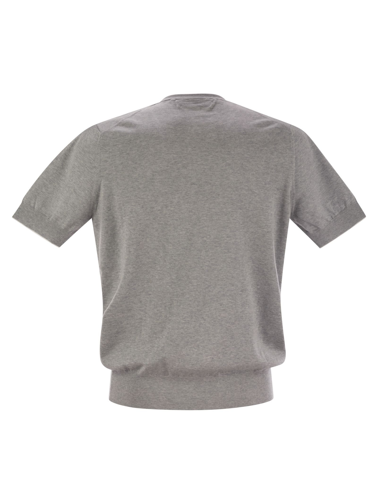 Brunello Cucinelli Men Short-Sleeved Cotton Jersey - 2
