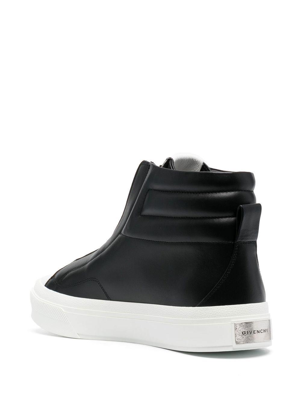 4G leather high-top sneakers - 3