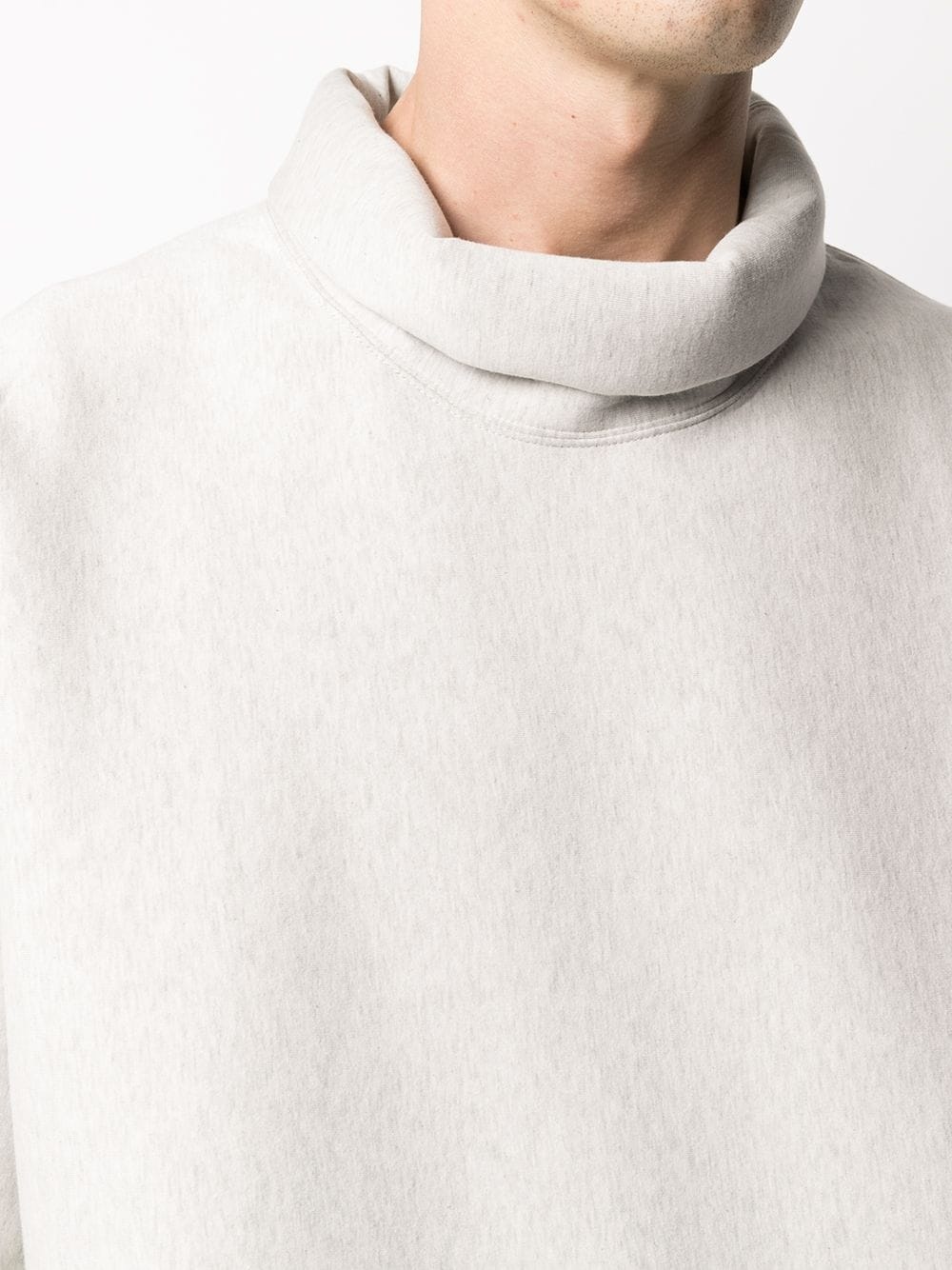 oversized roll neck jumper - 6