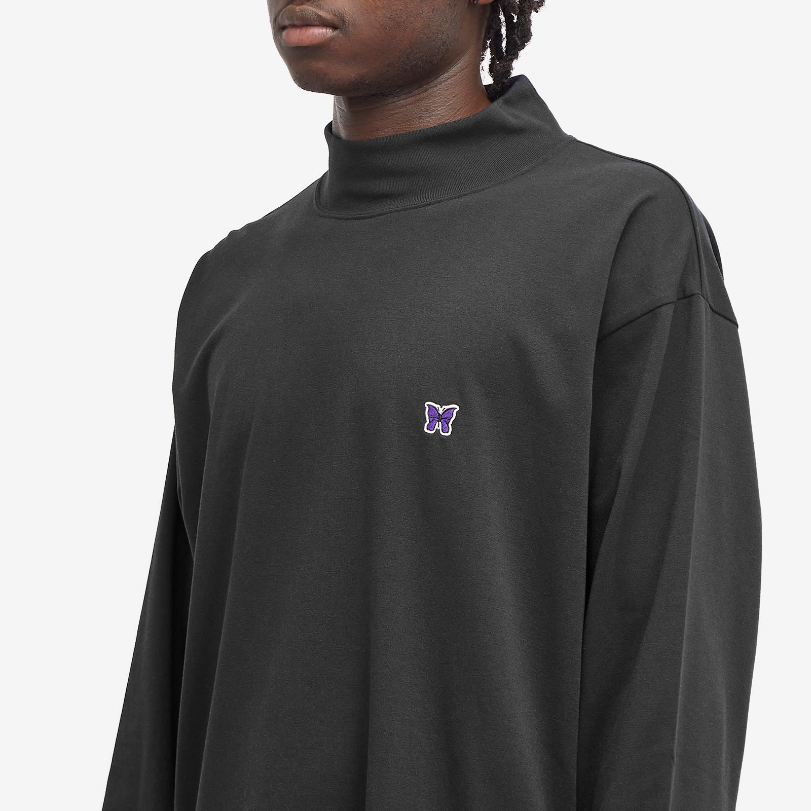 Needles Long Sleeve Mock Neck T-Shirt - 5