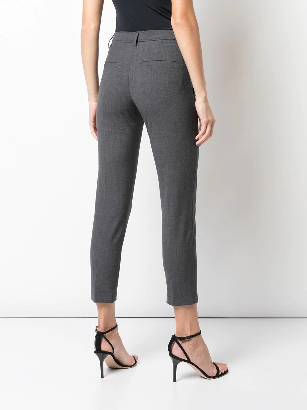 tailored cropped trousers - 4