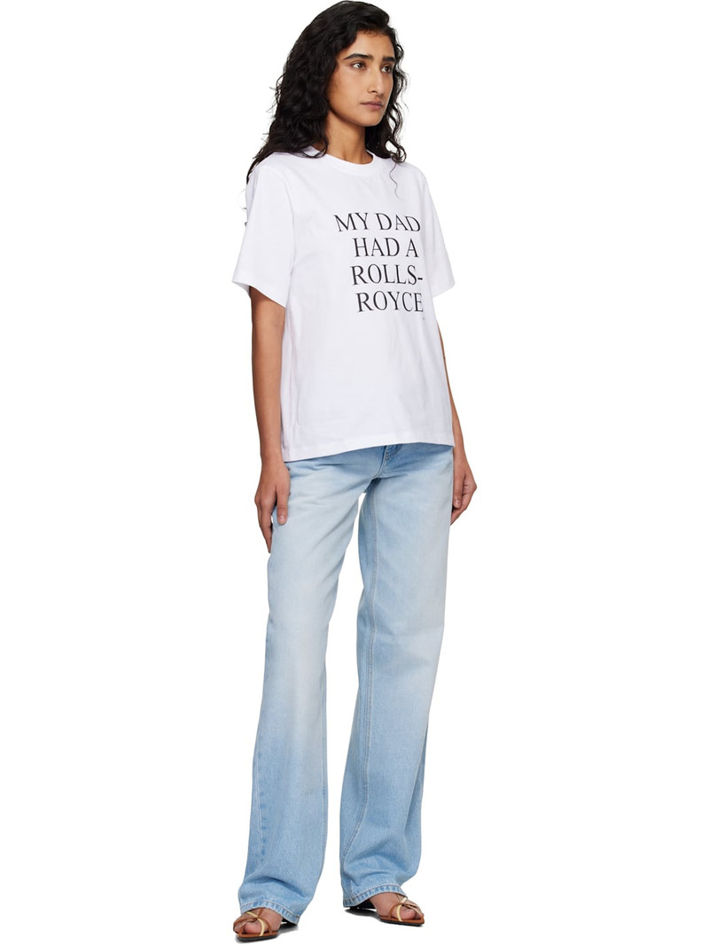 Victoria Beckham Blue Harper Jeans outlook