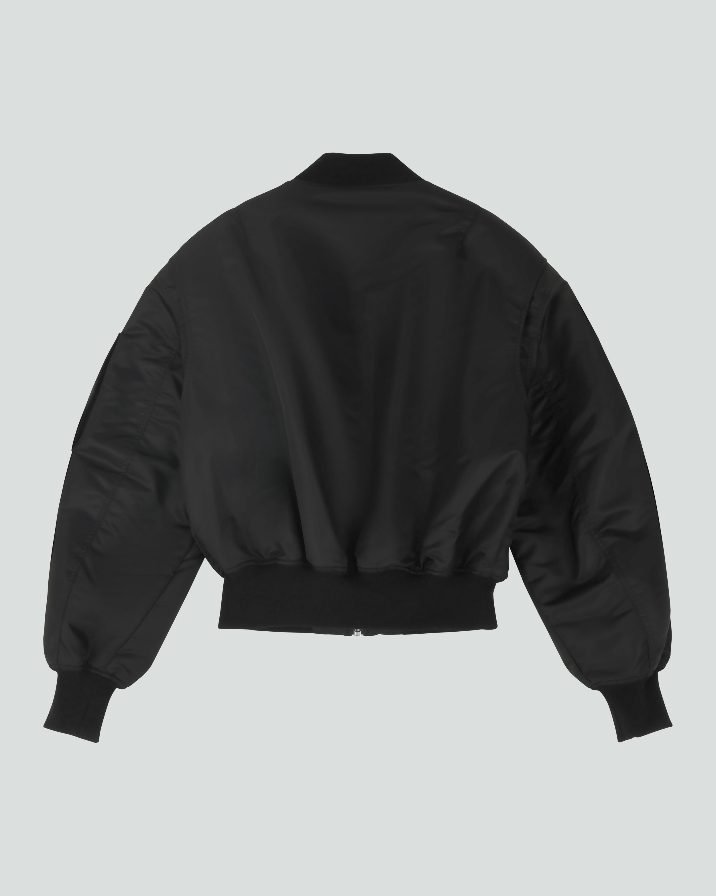 CROPPED BROAD BOMBER OIL - 5