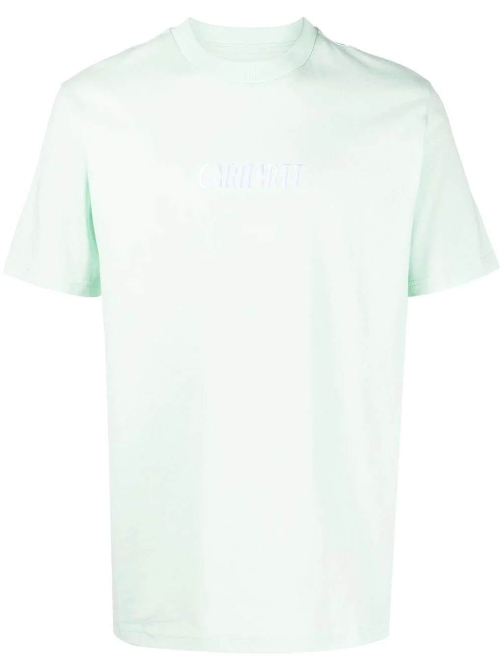 embroidered-logo organic-cotton T-Shirt - 1