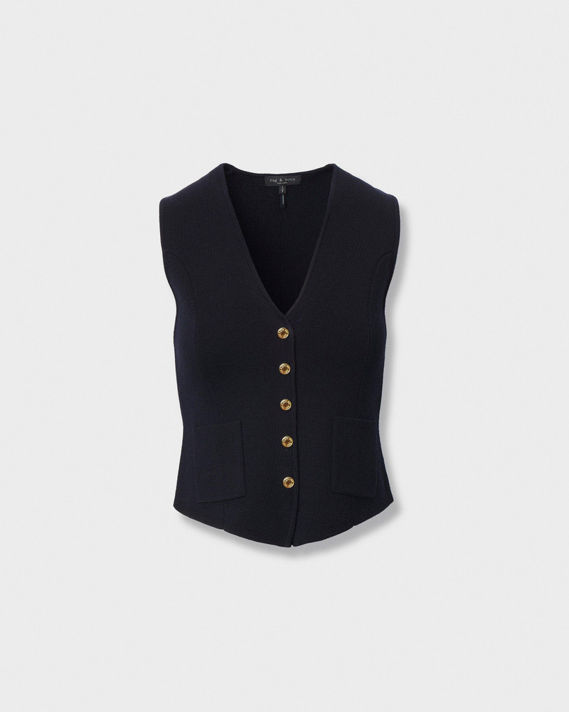 Portia Merino Wool Vest 1