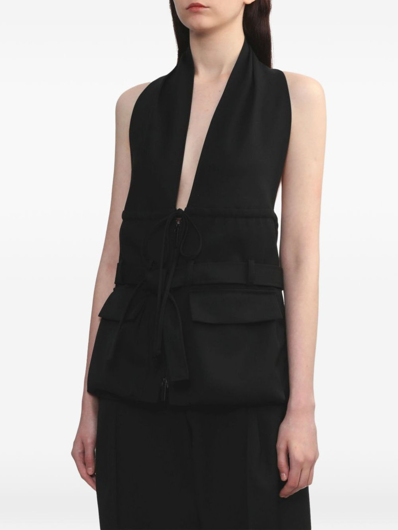 zip-up halterneck top 3
