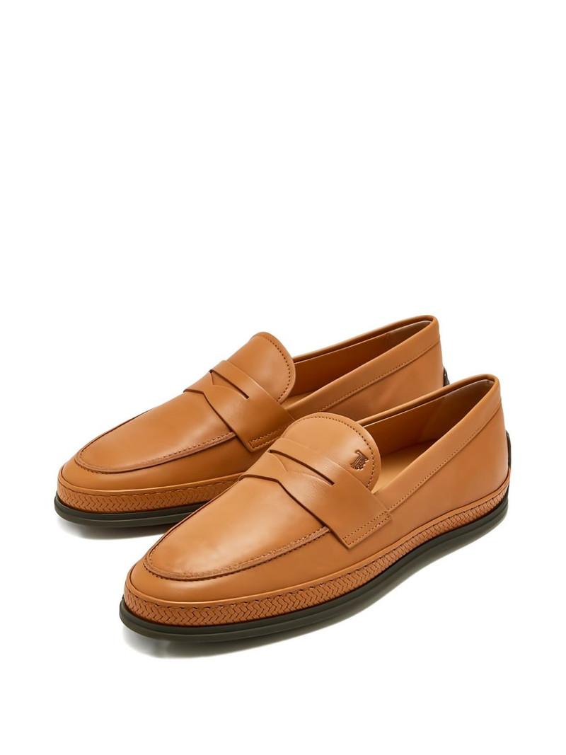 Tod's penny leather loafers outlook