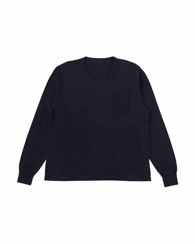 JUMBO TEE L/S DK.INDIGO - 1