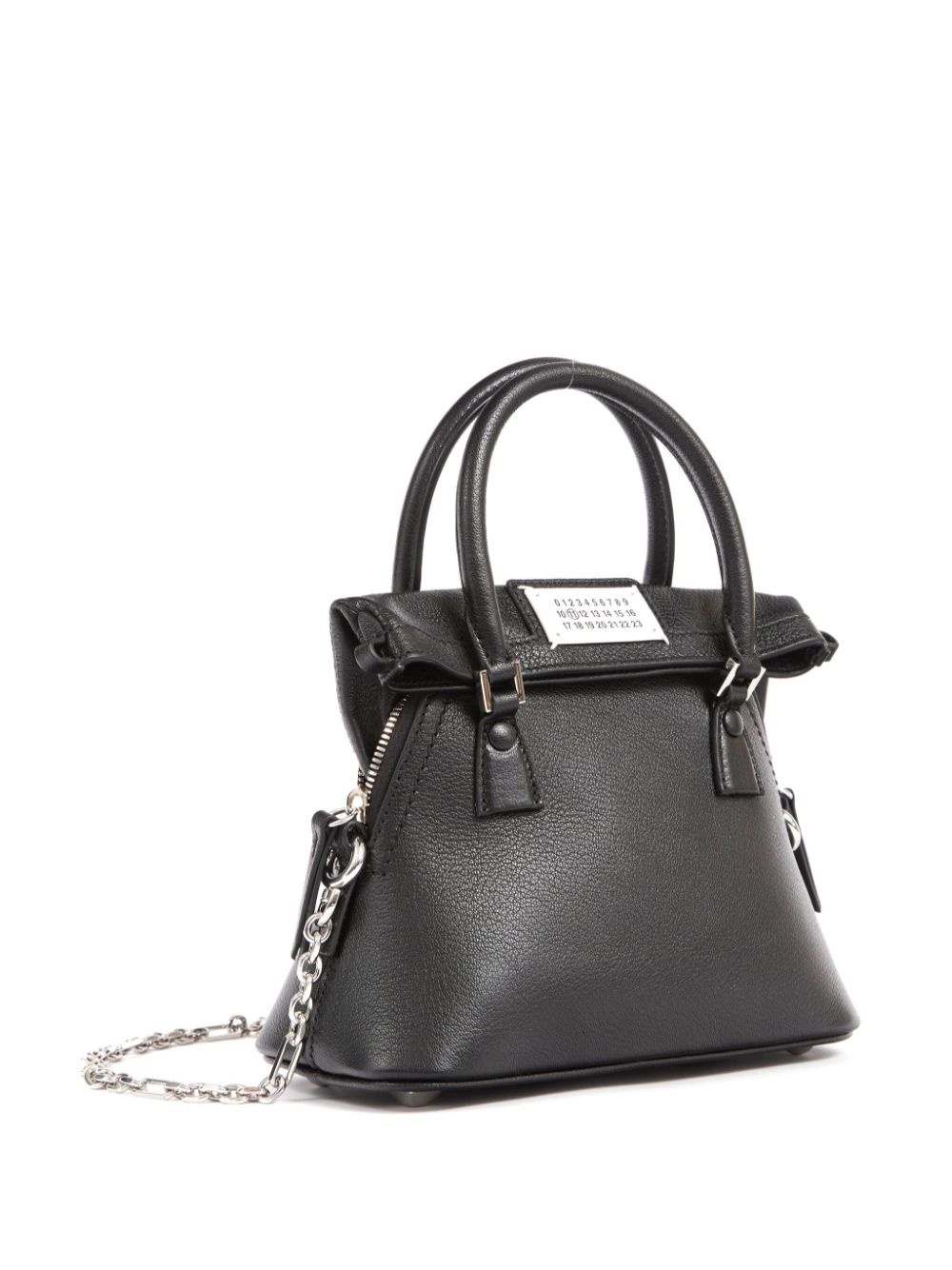signature-numbers-motif shoulder bag - 4
