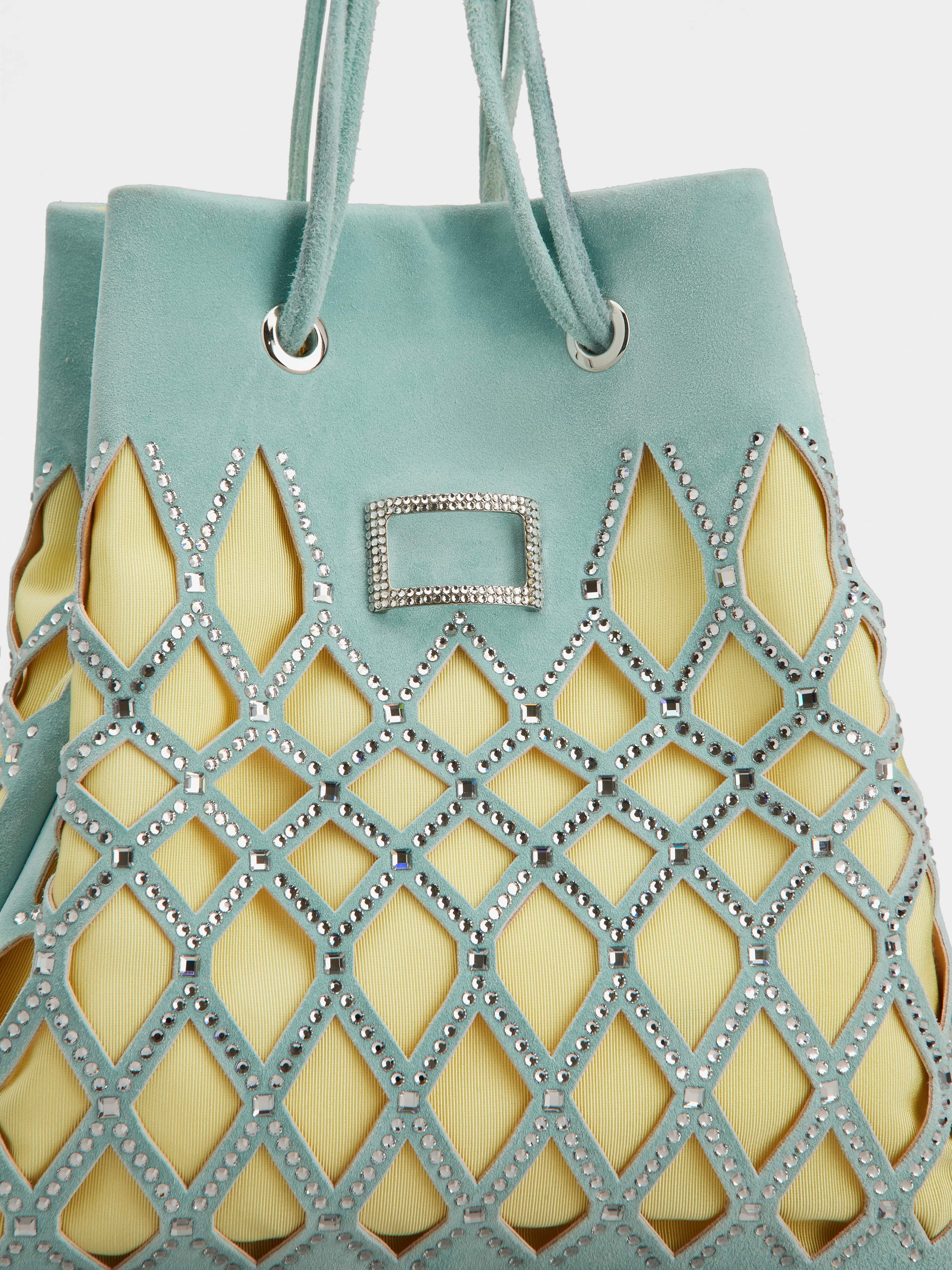 Viv' Pocket Queeny Mini Bag in Suede - 7