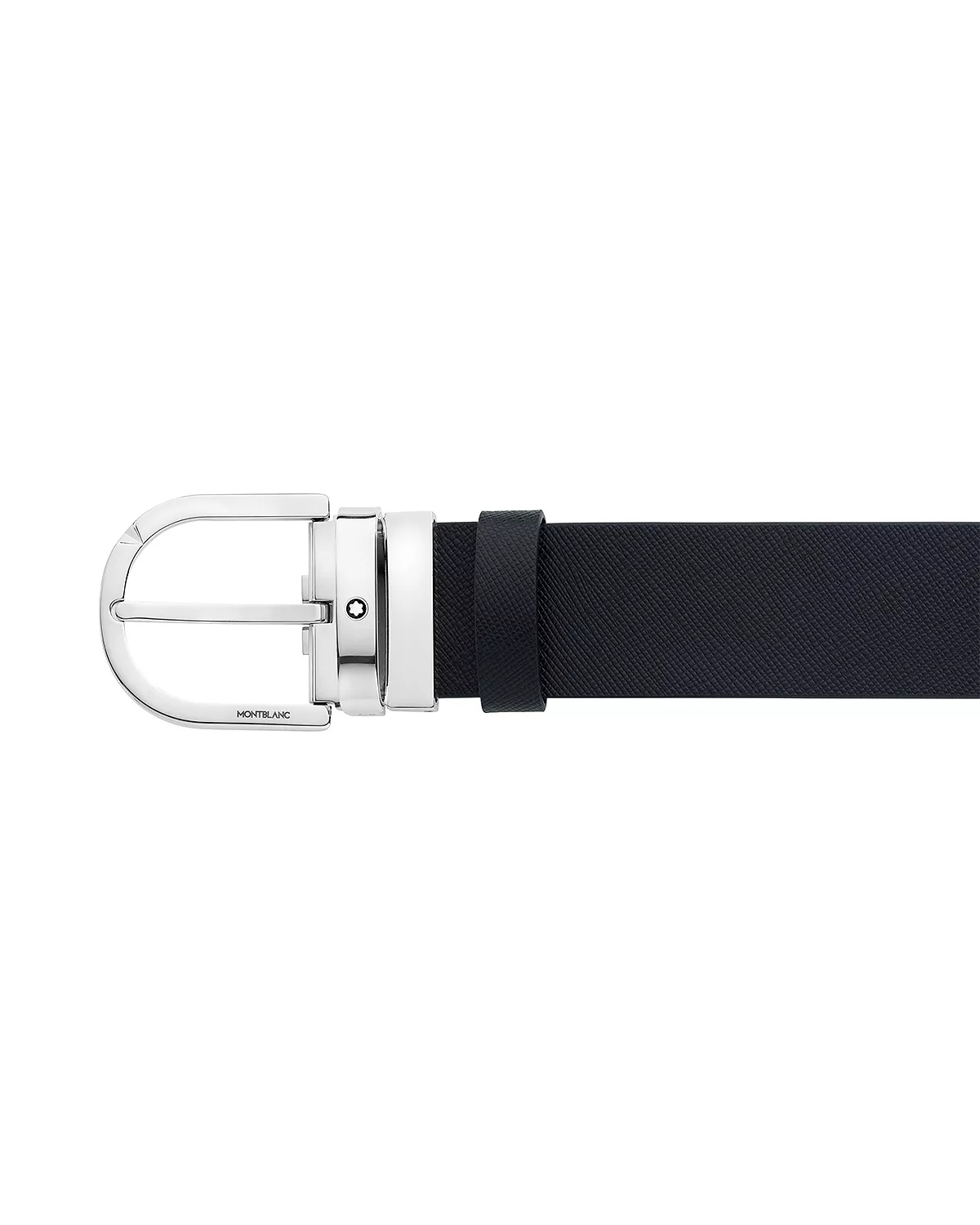 Men's Horseshoe Buckle Reversible Leather Belt - 3