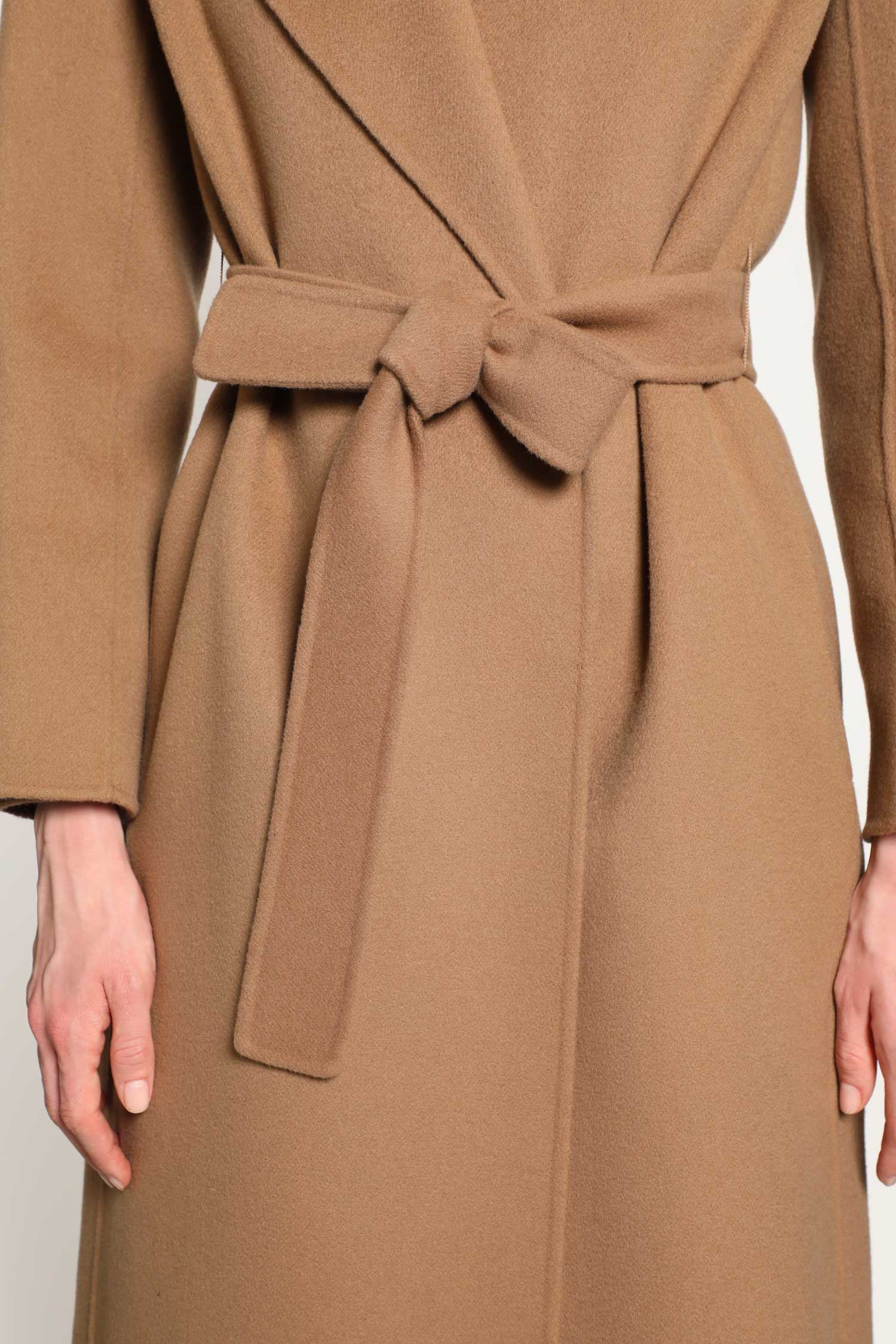 S Max Mara Woman Beige Coats - 4