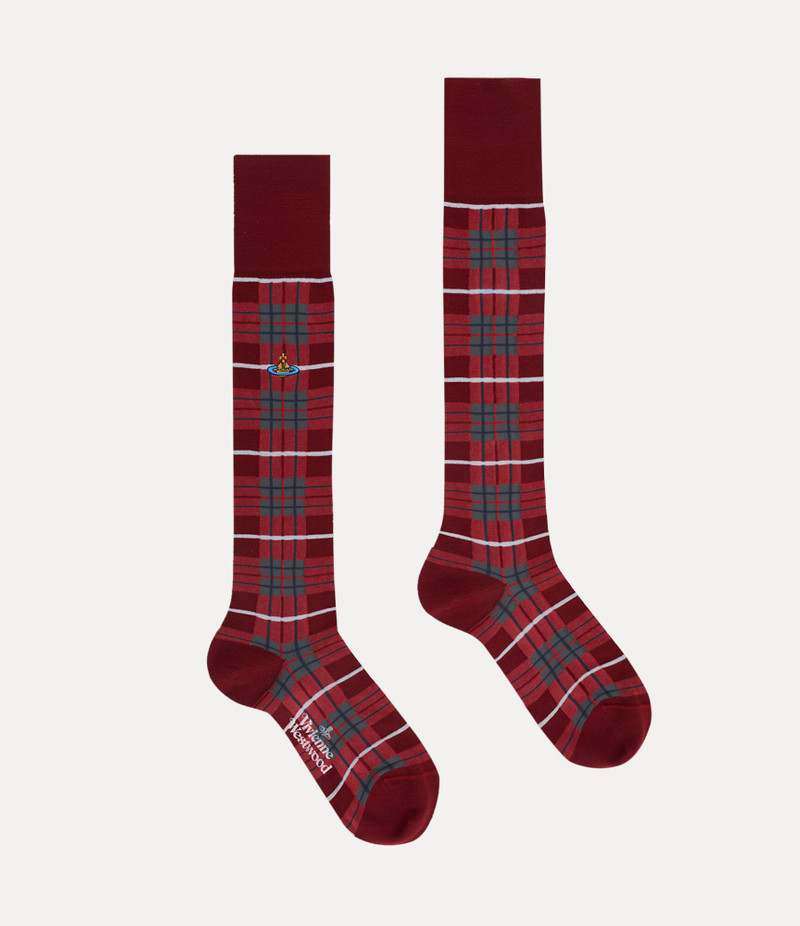 Vivienne Westwood HIGH TARTAN SOCK outlook