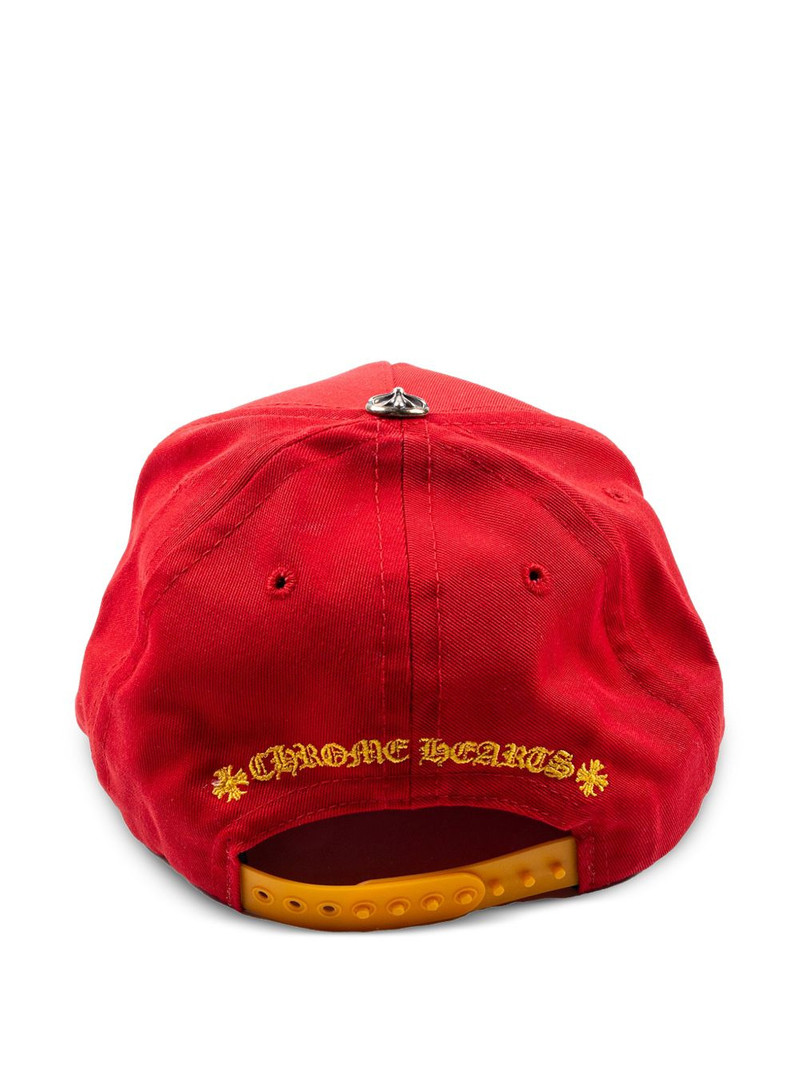 Chrome Hearts logo-embroidered baseball cap outlook