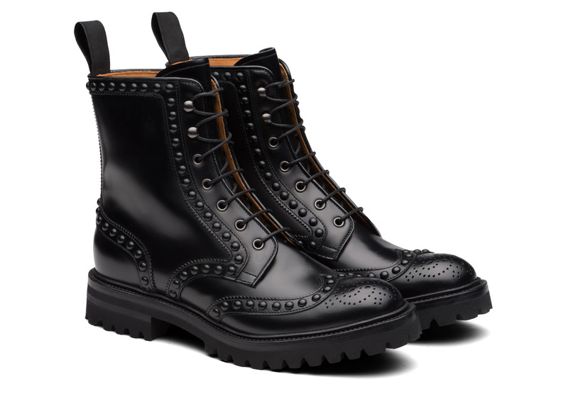 Church's Elettra
Rois Calf Leather Lace-up Boot Stud Black outlook