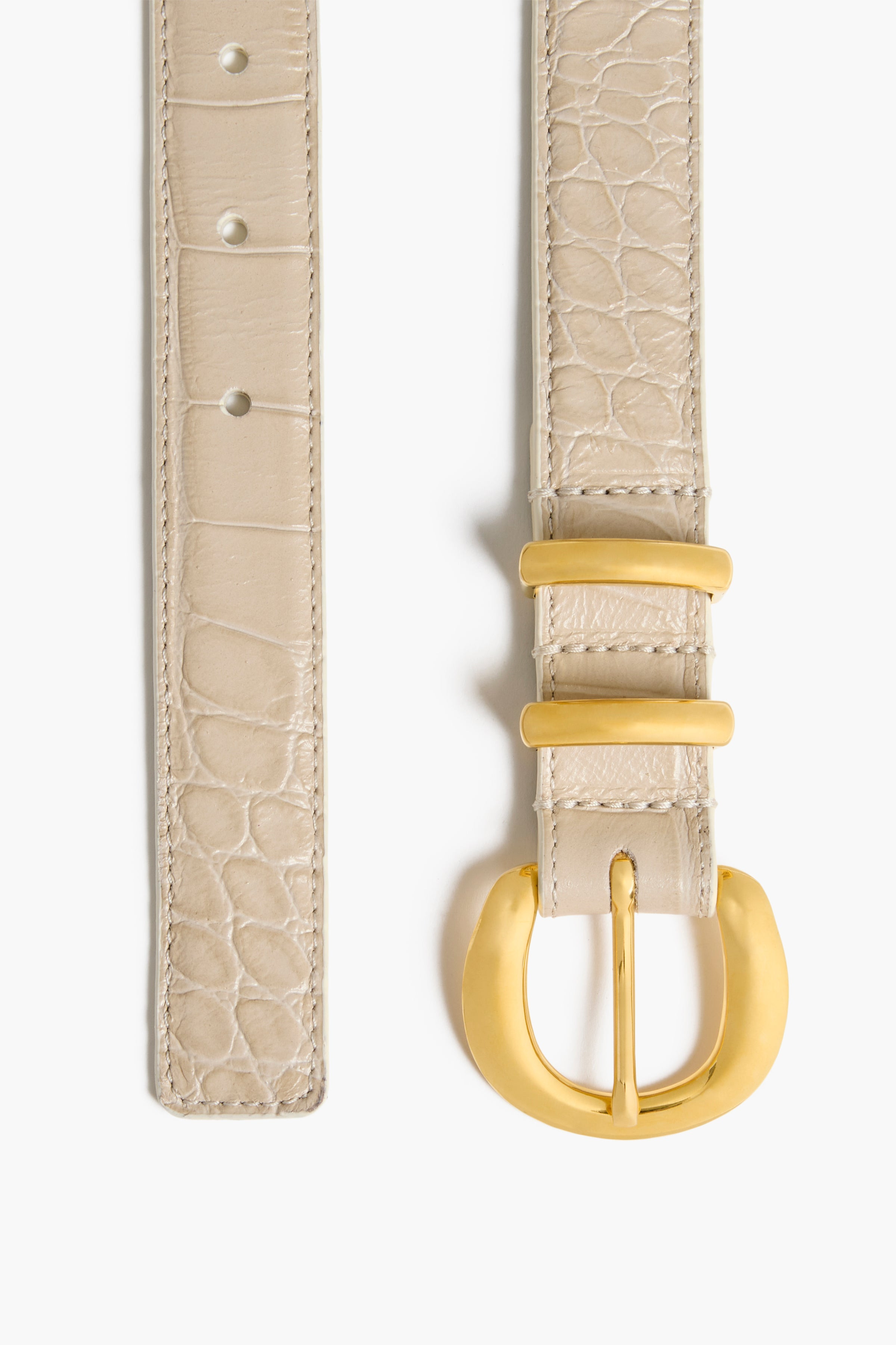 ROUND BUCKLE BELT - 3
