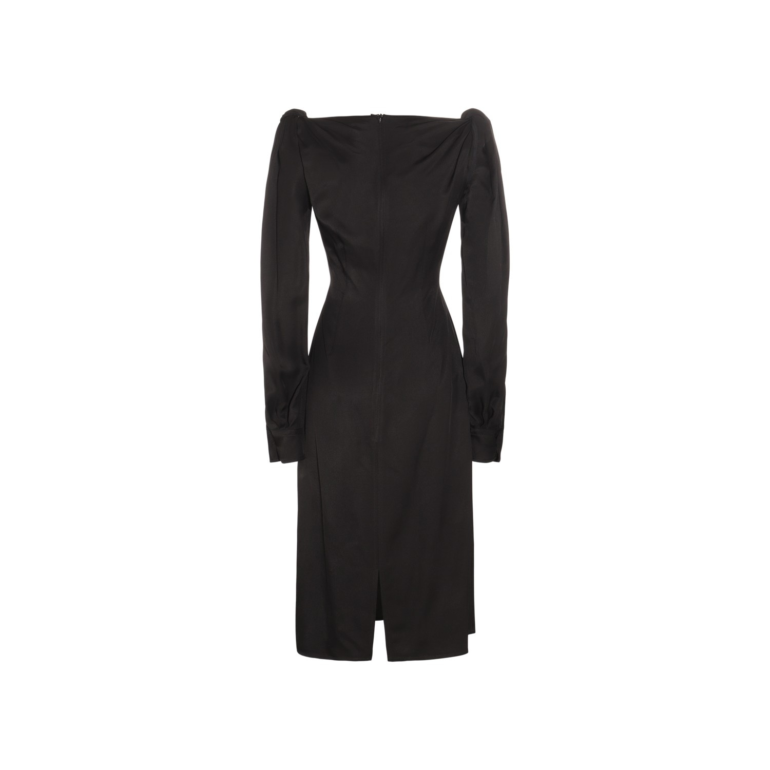 ワンピース Bottega Veneta Viscose Midi Dress Bottega Veneta® Women's Viscose Jersey Dress in Black. Shop