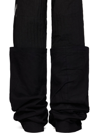 Julius Black Denim Leg Covers outlook