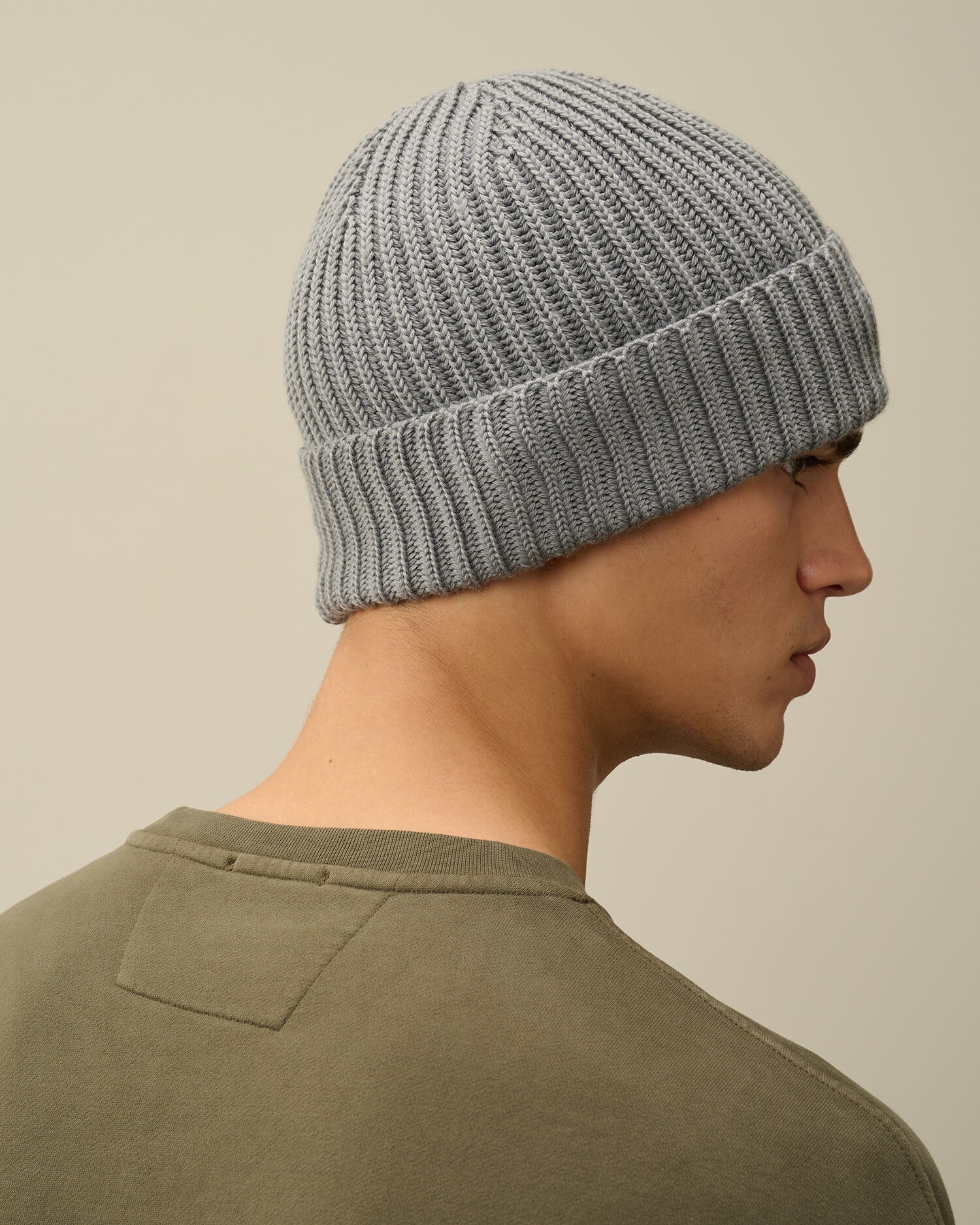 Extra Fine Merino Wool Lens Beanie - 3