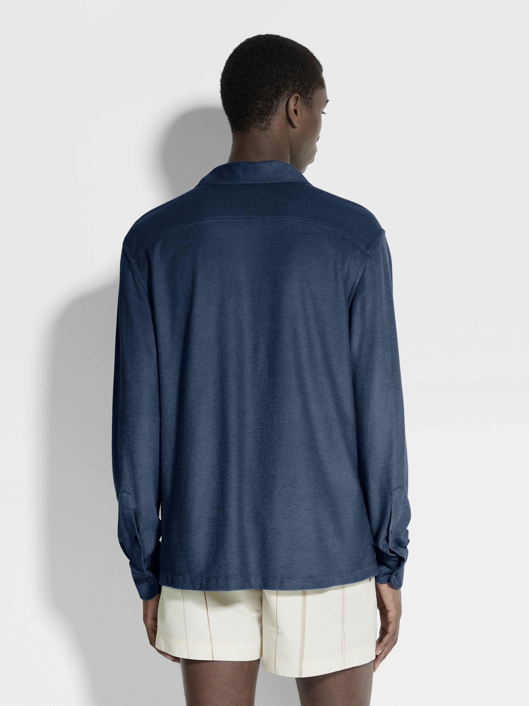 COTTON AND SILK SHIRT - 5