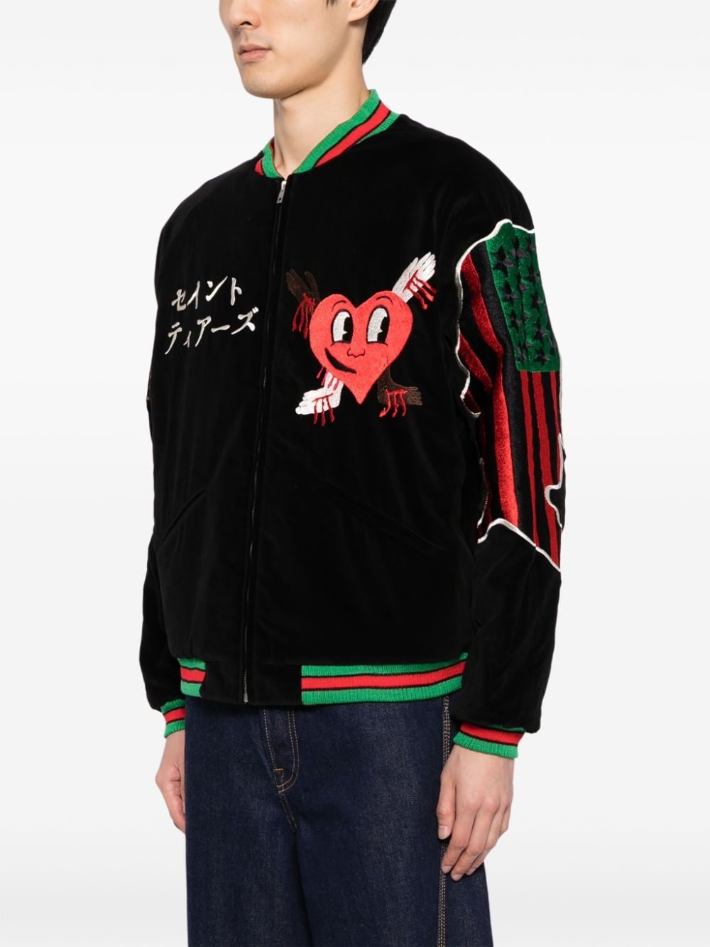 x Sukajyan reversible bomber jacket - 3