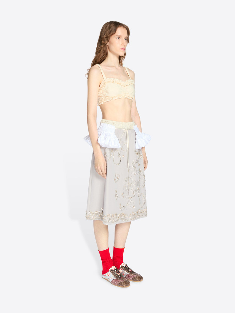 RUFFLED COTTON BRA TOP 3