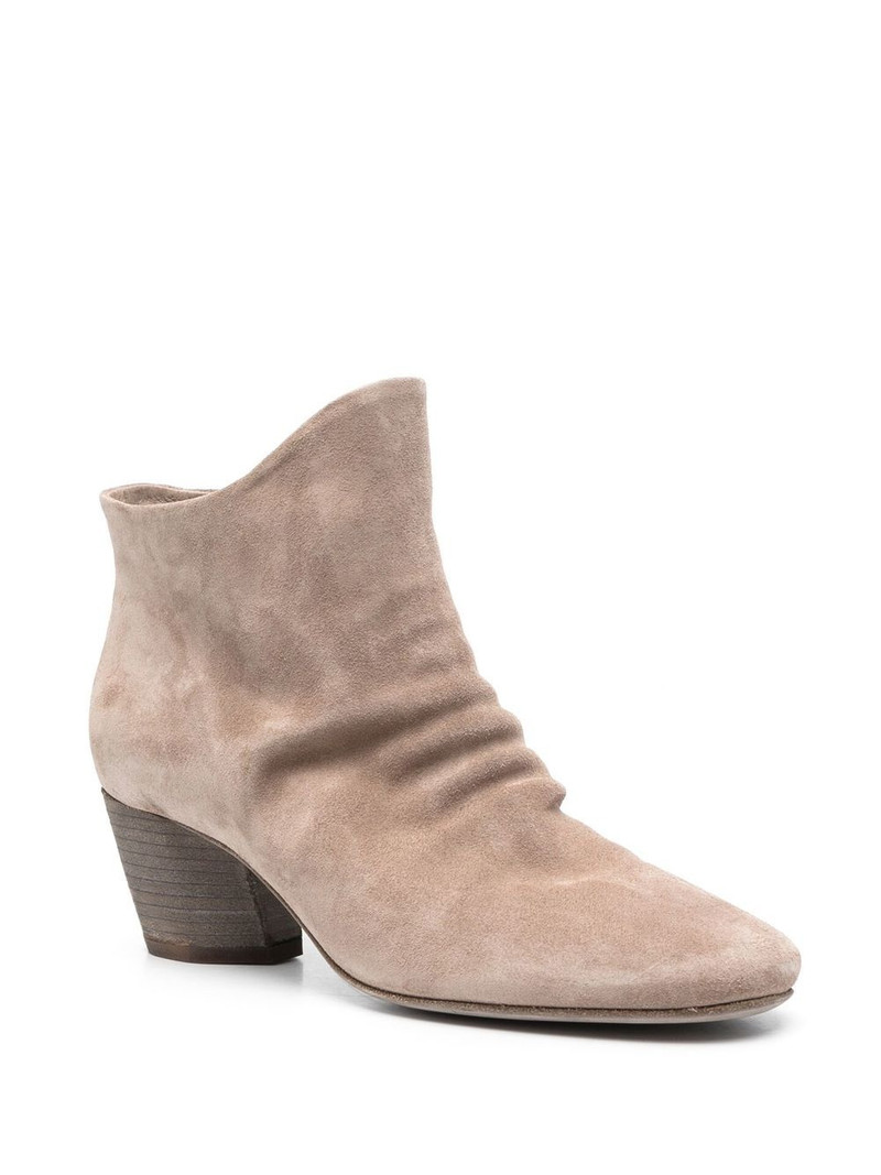 OFFICINE CREATIVE 60mm suede ankle boots outlook