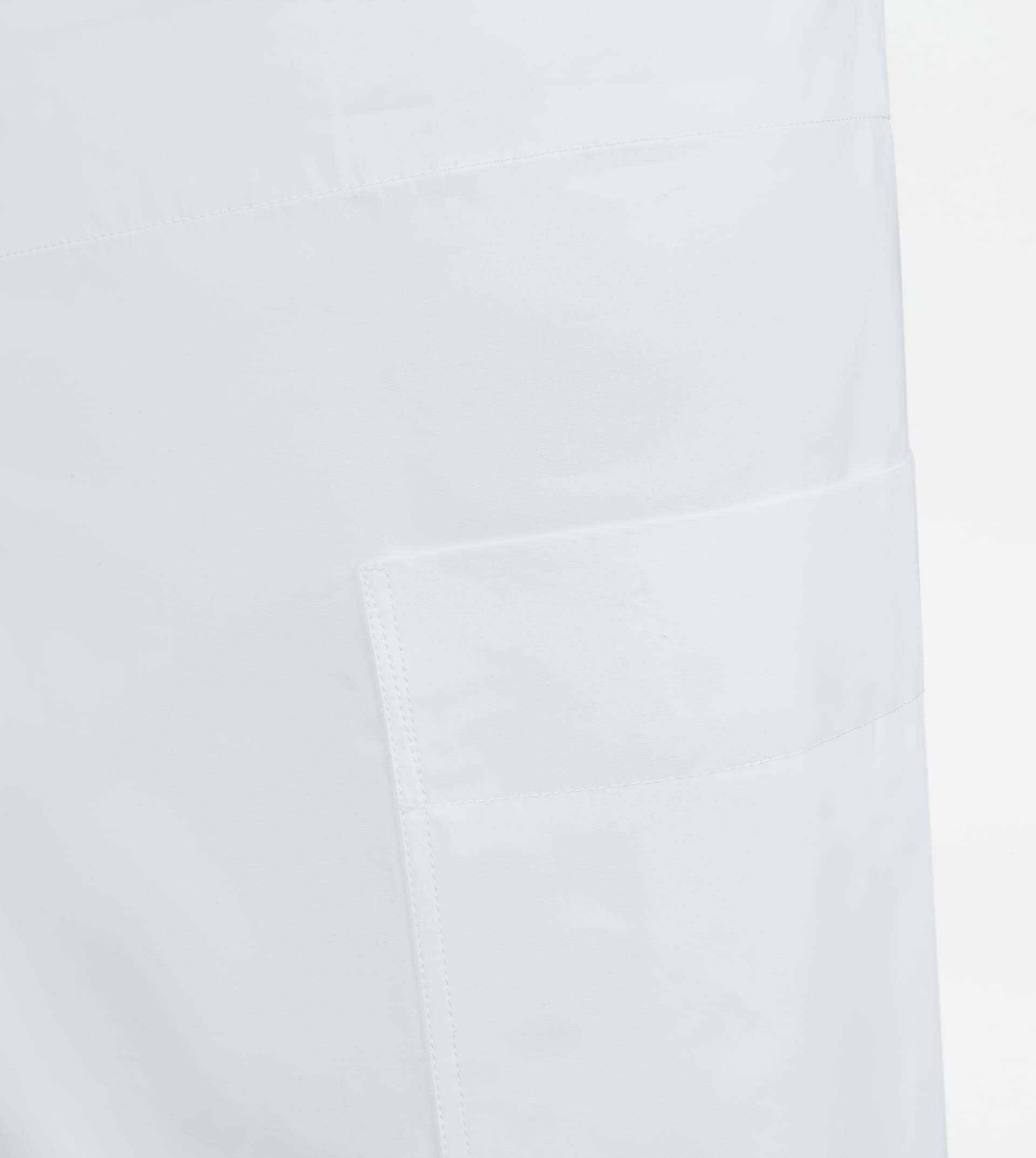 DRESS IN POPLIN - WHITE - 8