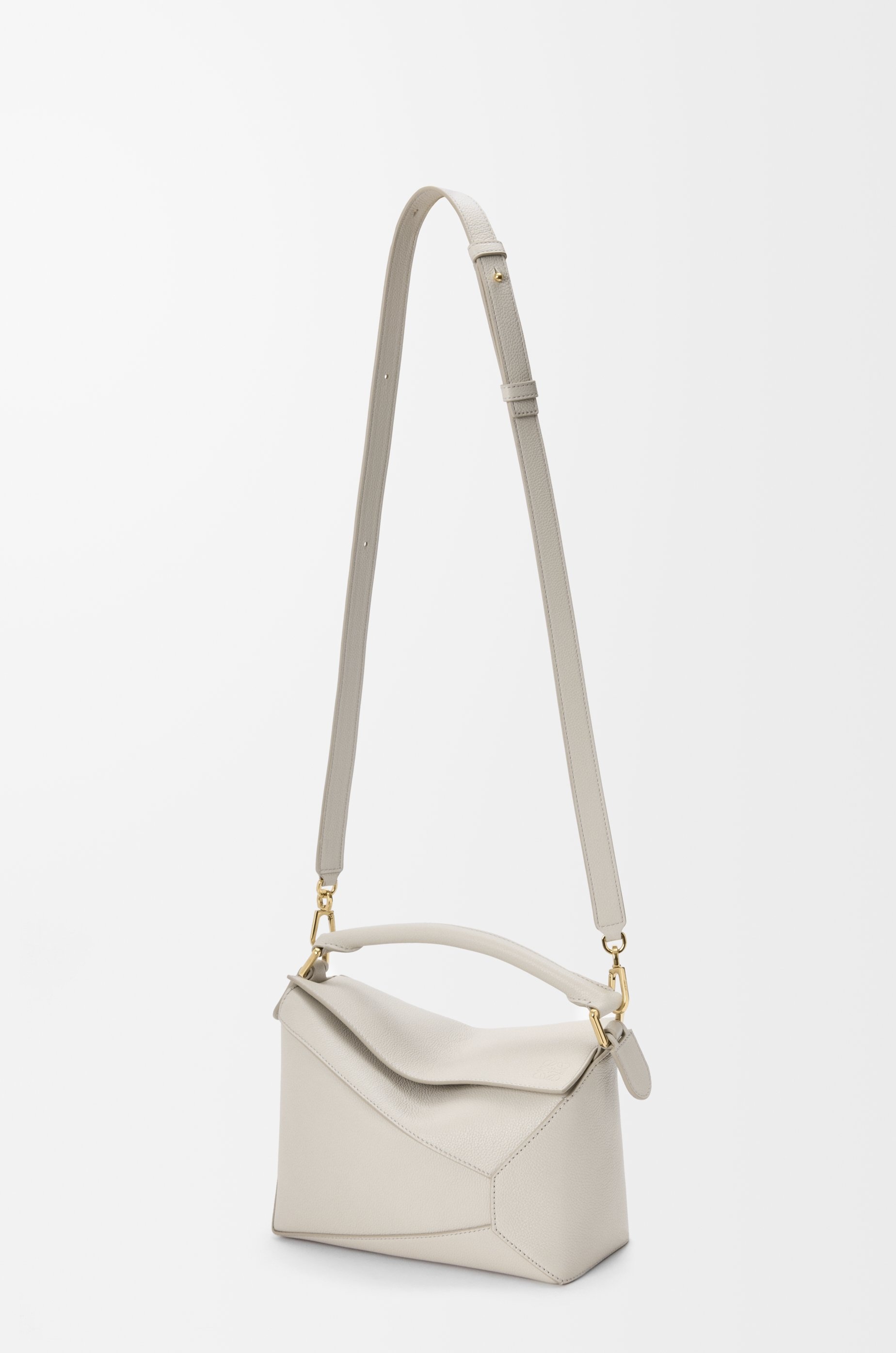 Small Puzzle Edge bag in soft grained calfskin - 6