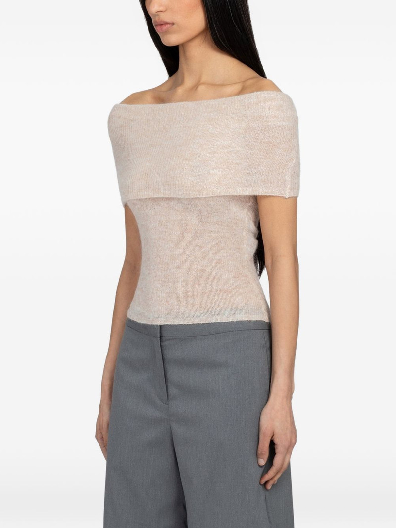 Sahera off-the-shoulder foldover top 3