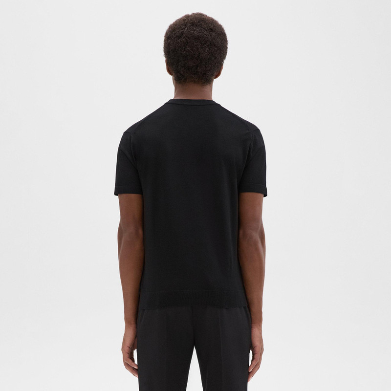 Theory Sarior Tee in Light Bilen outlook