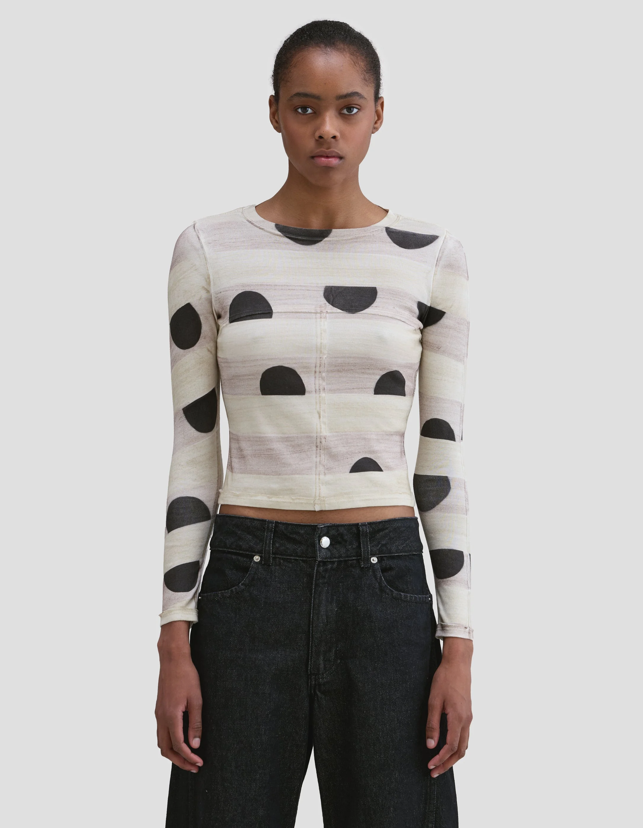 LAPPED BABY CREWNECK - 1