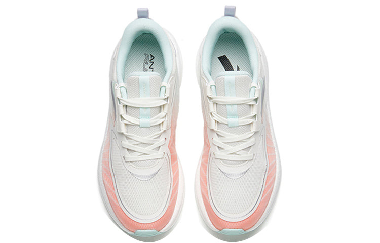 (WMNS) ANTA Running Series Sneakers 'White Orange Blue' 122215552-3 - 4