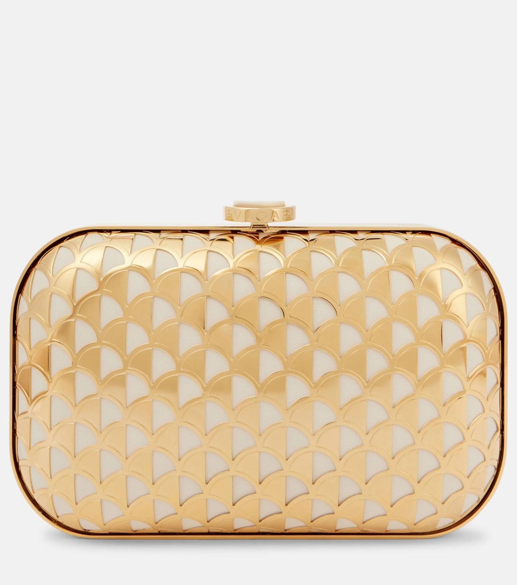 Calla gold-plated clutch - 1