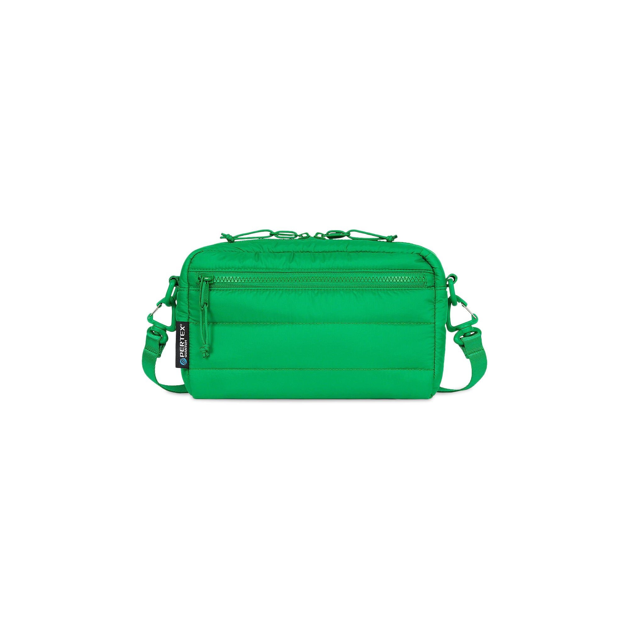 Supreme Supreme Puffer Side Bag 'Green' | REVERSIBLE